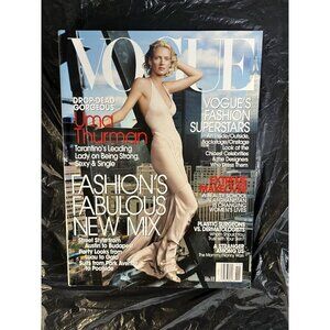 VOGUE Magazine November 2003 Uma Thurman Cover